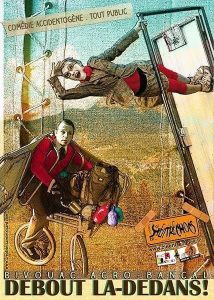 Affiche du spectacle Debout là-dedans