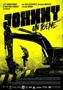 Affiche du spectacle Johnny, un poème