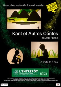 Affiche du spectacle Kant et autres contes