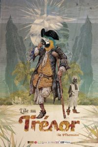 Affiche du spectacle L&rsquo;île au trésor