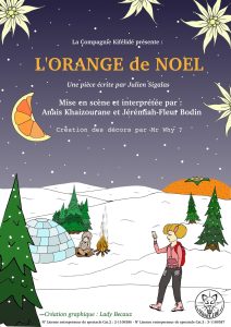 Affiche du spectacle L&rsquo;orange de Noel